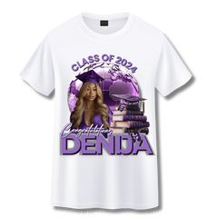 Globe & Books Graduation T-Shirt