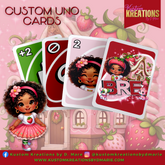 Custom UNO Cards - Digital Download for Personalized Game Night Fun or Party Favors
