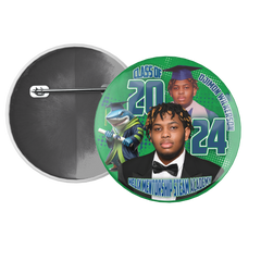 3" Button Pin