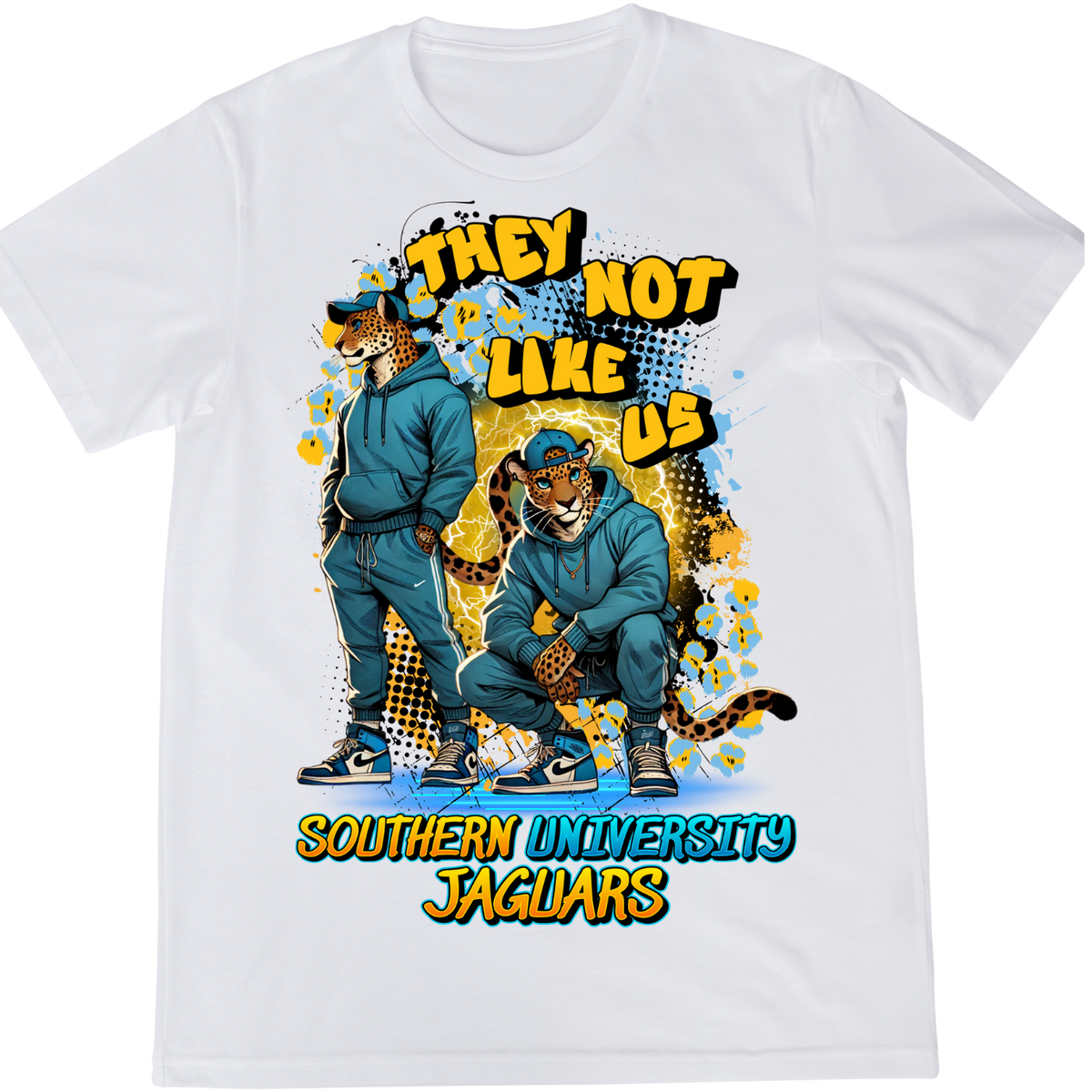 Southern University Jaguars "They Not Like Us" T-Shirt