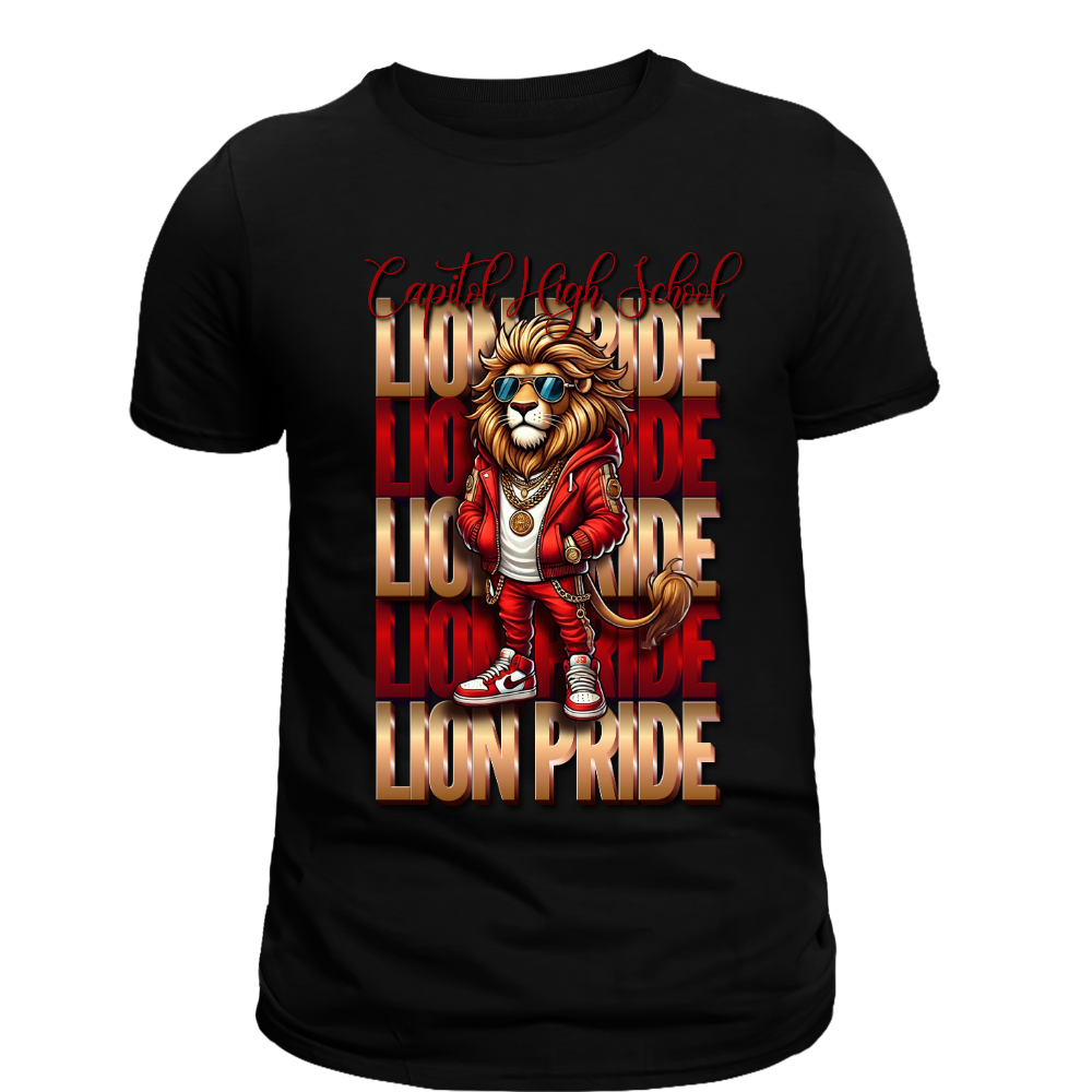 Capitol High School "Lion Pride" T-Shirt