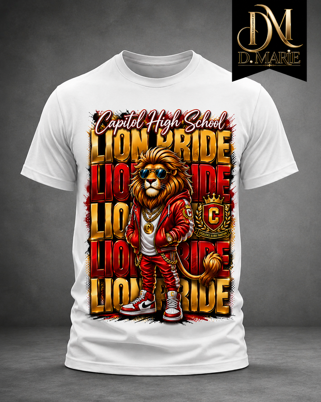 Capitol High School "Lion Pride" T-Shirt
