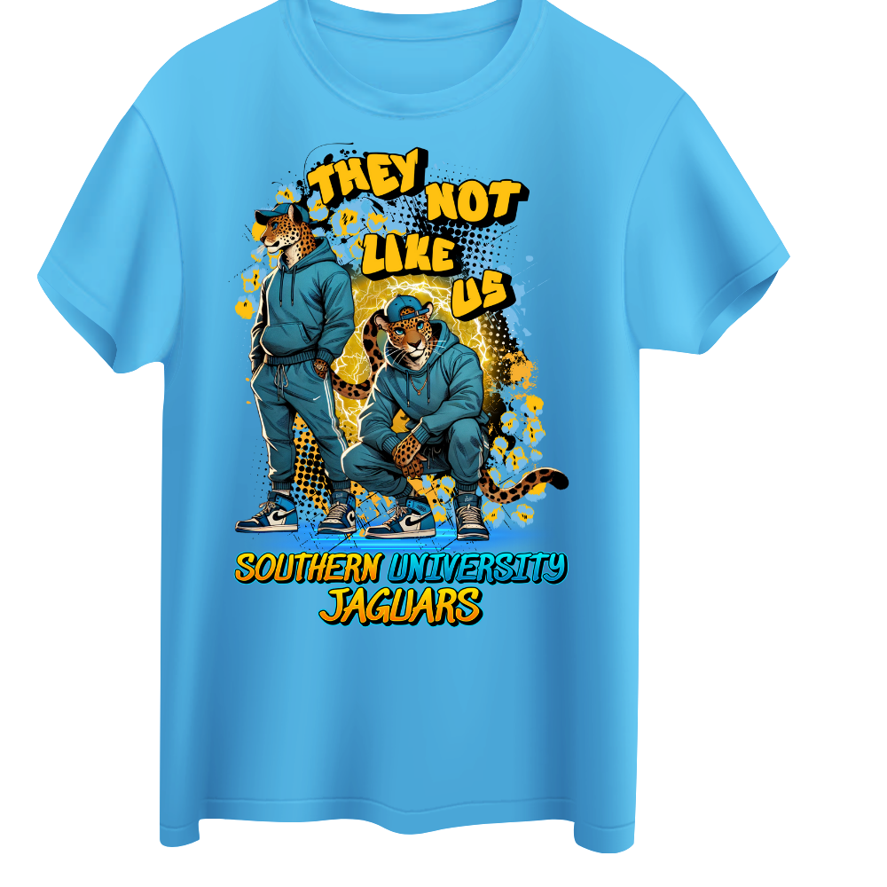 Southern University Jaguars "They Not Like Us" T-Shirt