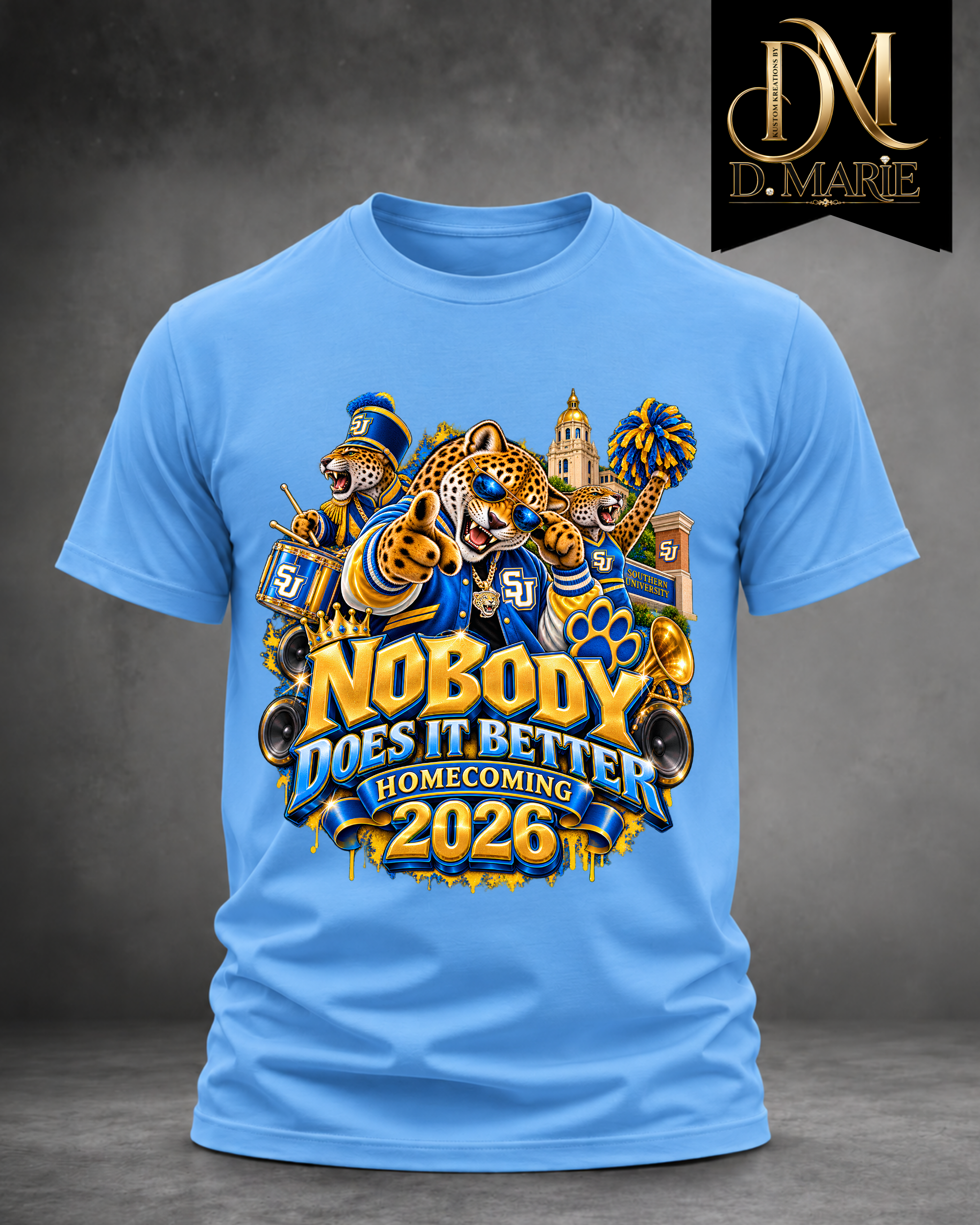 Southern University “Nobody Does It Better” Homecoming 2026 Spirit Tee