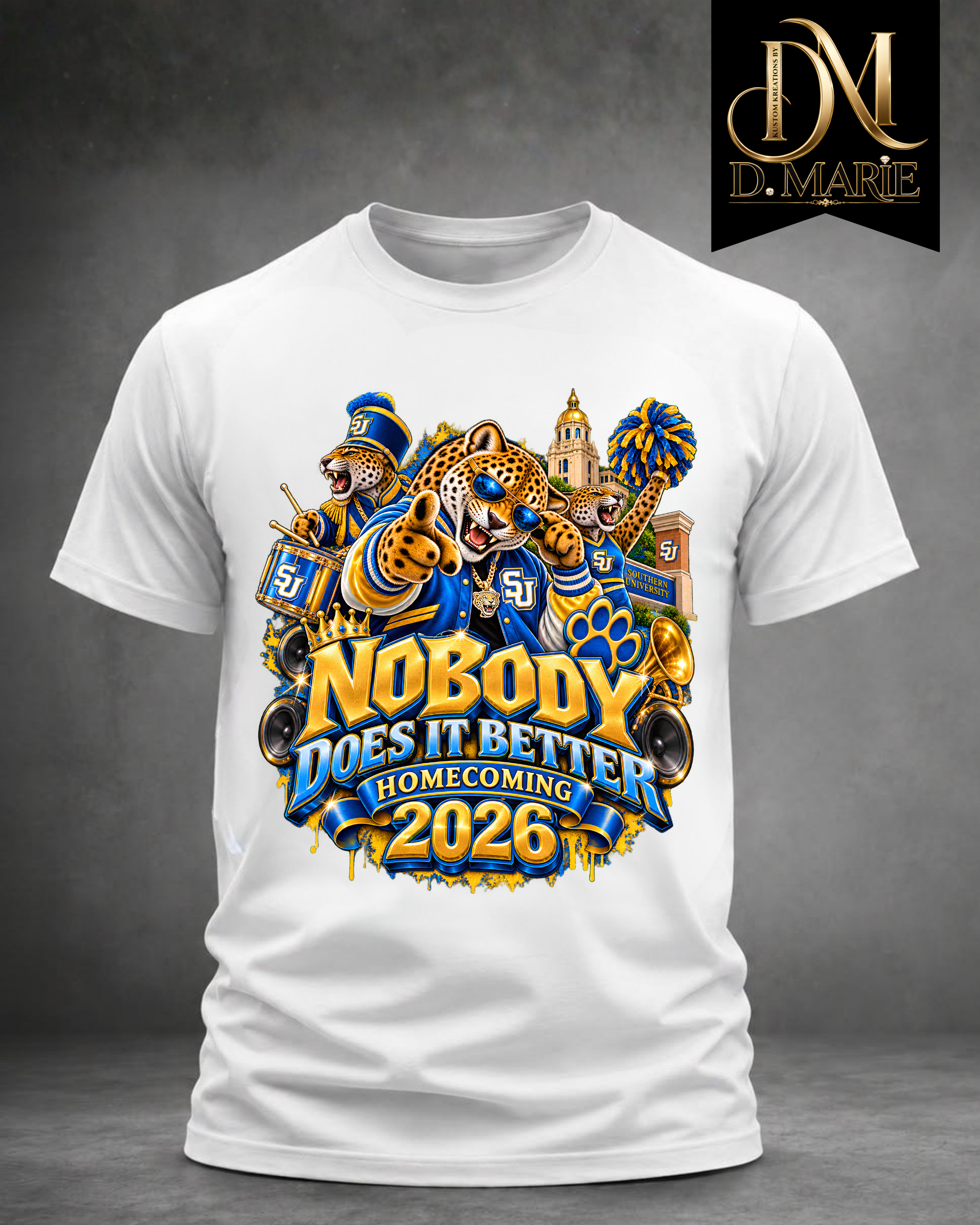Southern University “Nobody Does It Better” Homecoming 2026 Spirit Tee